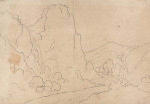 I nærheden af Schönberg af John Robert Cozens